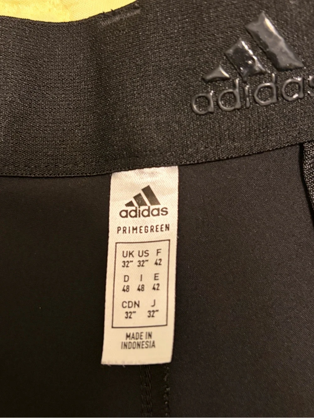 adidas Black Flat-Front Men's Shorts